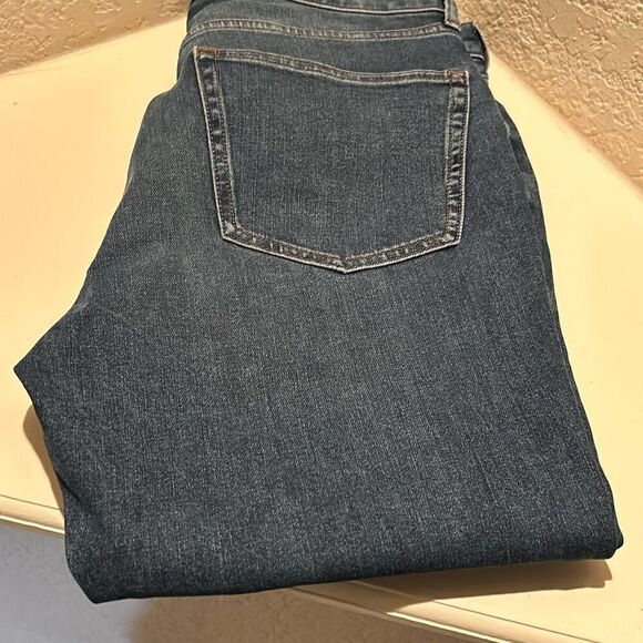 Everlane Men's 31x30 Tapered Straight Leg Jeans Medium Wash Distressed Denim New - Picture 6 of 7